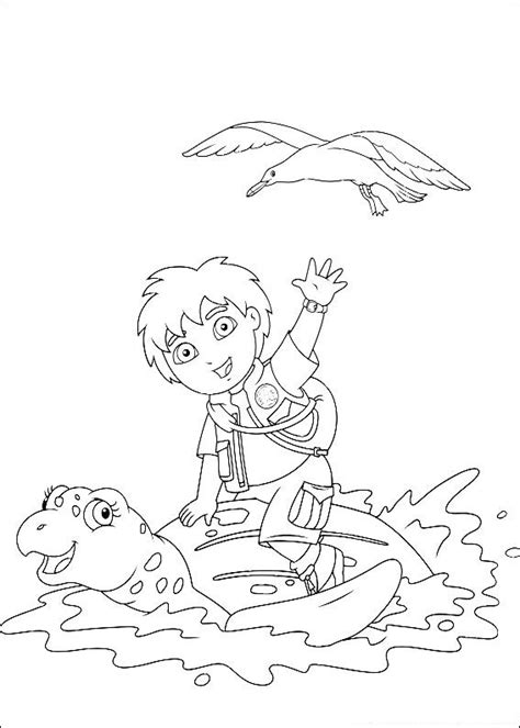 Free Printable Diego Coloring Pages For Kids