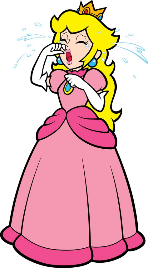 Peach (Crying) by PedroCiborgue on DeviantArt