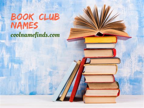 200+ Awesome Book Club Names - Cool Name Finds