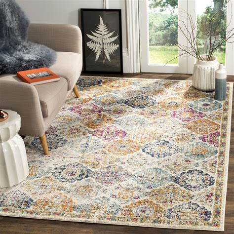 Safavieh Bohemian Chic Distressed Area Rug 8X10 Madison Collection MAD611B | eBay