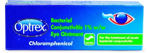 Optrex Bacterial Conjunctivitis 1% w/w Eye Ointment 4g | medino