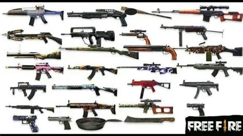 Let's Compare The Weapon Arsenal Of Garena Free Fire And PUBG Mobile