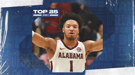 College basketball rankings: Alabama enters Top 25 And 1 after getting ...