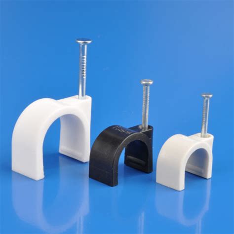 China Cable Clips Cable Clamp Wiring Accessory Wire Clip Plastic Wall Nail Nylon Cable Clips ...