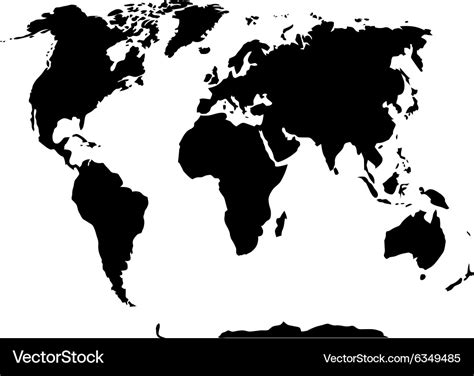 List Of World Map Black And White Print Photos World Map Blank Printable - Bank2home.com
