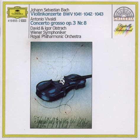 Product Family | BACH, VIVALDI Violin Concertos / D. + I. Oistrach