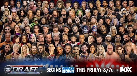 WWE SmackDown Preview: 2023 WWE Draft Kicks Off Tonight On FOX