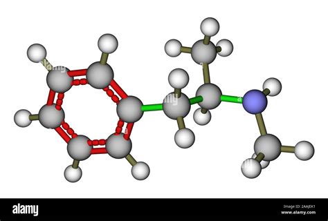 Methamphetamine Molecular Structure