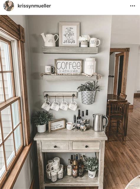 30+ Farmhouse Coffee Bar Decor – ZYHOMY