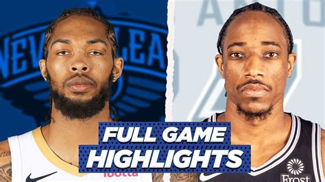 PELICANS vs SPURS FULL GAME HIGHLIGHTS | 2021 NBA SEASON - YouTube