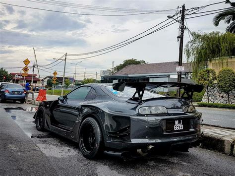 #Supra_MK4 #WideBody #Modified #JDM | Toyota supra mk4, Toyota supra, Supra