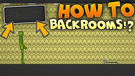 😱 HOW TO GET INTO BACKROOMS IN MELON PLAYGROUND!? - YouTube