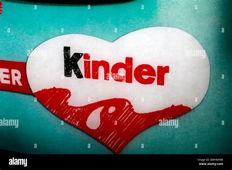 Kinder Chocolate Logo High Resolution Stock Photography and Images - Alamy