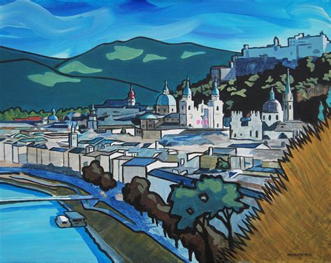 Salzburg Painting by Tommy Midyette