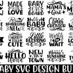 Baby Shower SVG Bundle - Free SVG Cut Files