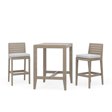 homestyles Sustain Outdoor High Bistro Table and Two Stools | Sam ...