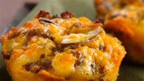 Impossibly Easy Mini Breakfast Sausage Pies Recipe - Allrecipes.com