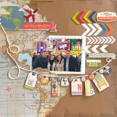 17 Best images about Scrapbooking-Travel Layouts on Pinterest ...