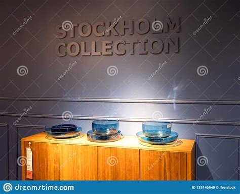 Stockholm Collection in IKEA Store Editorial Image - Image of indoors, gray: 129146940