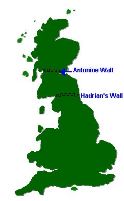 Map: Antonine Wall