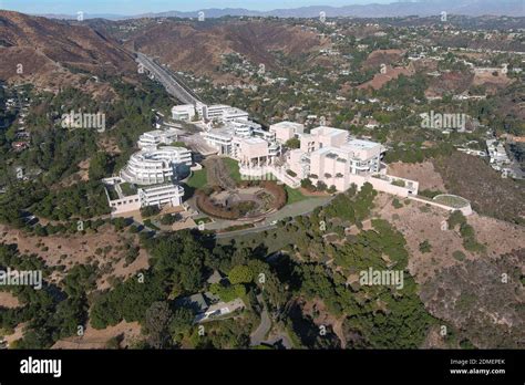 An aerial view of the Getty Center, Tuesday, Dec. 15, 2020, in Los ...