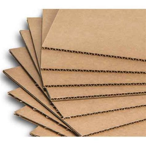 48 x 96 Corrugated Kraft Sheet - Subotnick Packaging