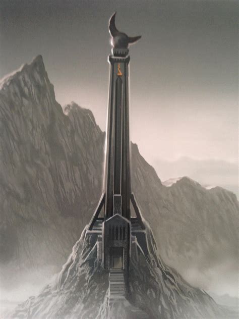 The Dark Tower in the Death Zone on Gallifrey from the DW book "A ...