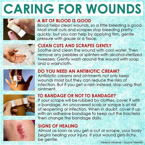 Caring for wound | Medical careers, Nursing tips, Wounds