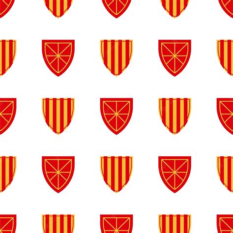 Premium Vector | Shield pattern repeat seamless pattern. medieval royal ...