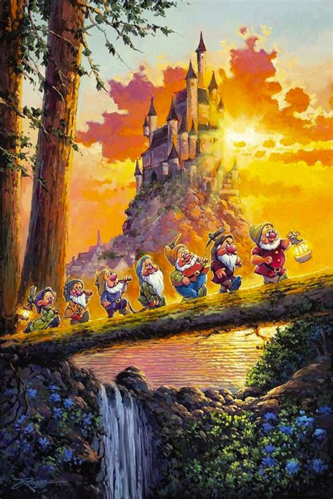 Disney "Castle at Sunset" by Rodel Gonzalez – Art Center Gallery