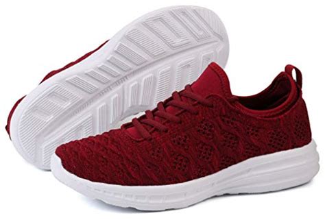 Running Sports & Fitness JOOMRA Women Lightweight Sneakers 3D Woven Stylish Athletic Shoes ...