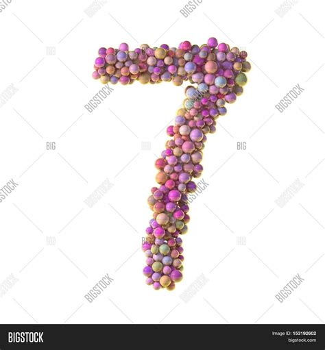 Bubbles Numbers 7, Image & Photo (Free Trial) | Bigstock