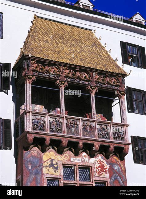 The famous Golden Roof, Innsbruck, Austria Stock Photo - Alamy