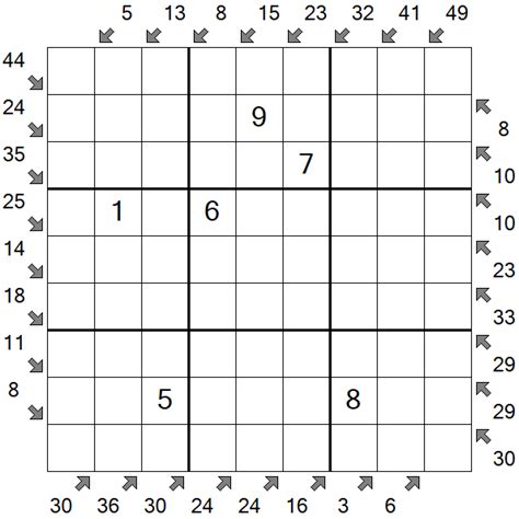 Little Killer Sudoku - Medium - Sudoku-Puzzles.net