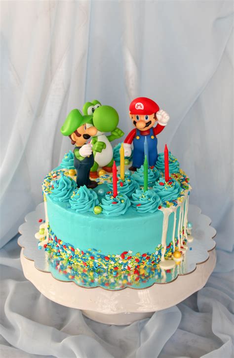 Super Mario Birthday Cake - Recipes Inspired by Mom