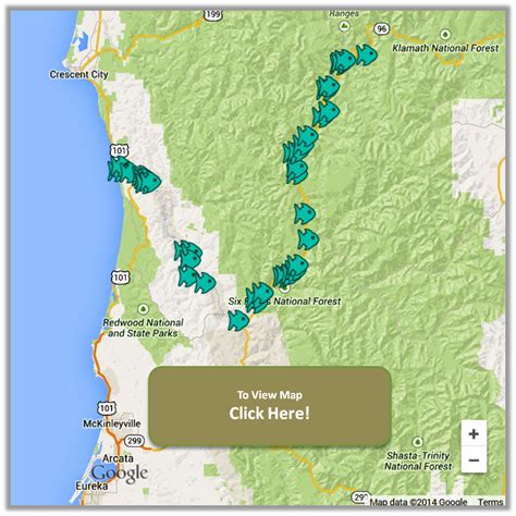 Klamath-river-map2 - The Lunkers Guide