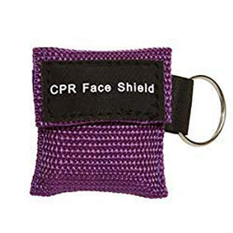 50pc CPR Mask Keychain Emergency Kit CPR Face Shields for First Aid AED ...