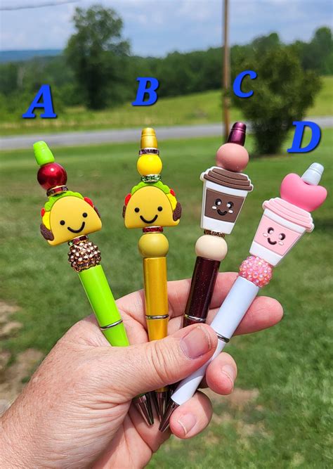 Taco Pens Coffee Pens Gift Pens CUTE Taco Gift Pens Coffee Lover Gift - Etsy