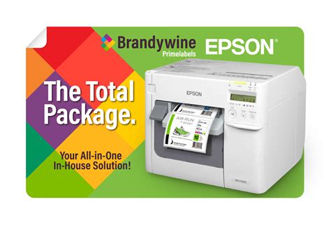 Epson provides quality products that make label printing and finishing easier and more ...