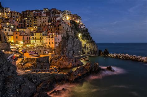 Manarola by Night | Manarola, Places to go, Architecture images