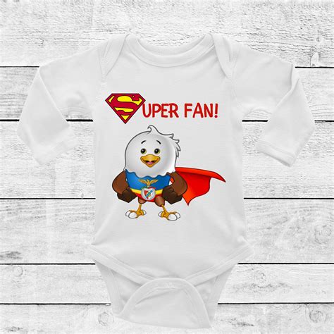 NEW Infant BENFICA MASCOT Bodysuit Portuguese American Baby | Etsy