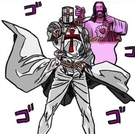 Holy crusader. He has the power of God and anime on his side. : r/Bossfight