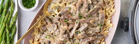 Campbell S Ground Beef Stroganoff Recipe | Dandk Organizer