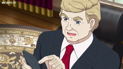 Donald Trump estuvo recientemente en un anime