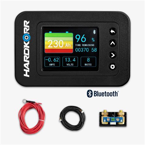 Bluetooth Battery Monitor with High-Precision 500A Shunt - Hardkorr ...