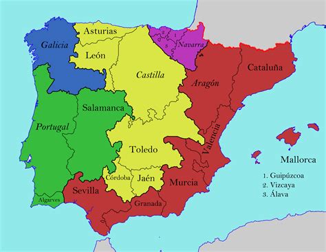 Mensual de ciencias sociales | Península ibérica, Península, Mapa da península ibérica