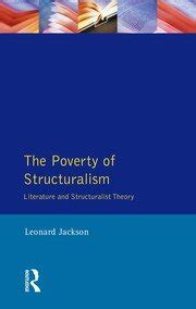 The Poverty of Structuralism: Literature and Structuralist Theory - 1s