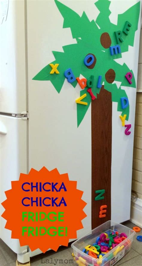 Chicka Chicka Boom Boom Preschool Craft