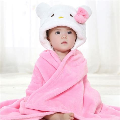 【Ready Stock】Baby towel ☫♤Baby Hooded Towel - Softest Hooded Cute 3D Animal Bath Towel | Shopee ...