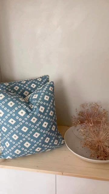 Vanessa Arbuthnott - Design with a Conscience: Custom Cushions in Soft Cornflower